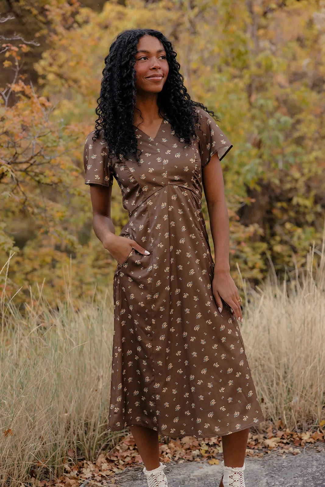 Clara Garden Floral Midi sold by Roolee product image thumbnail 4