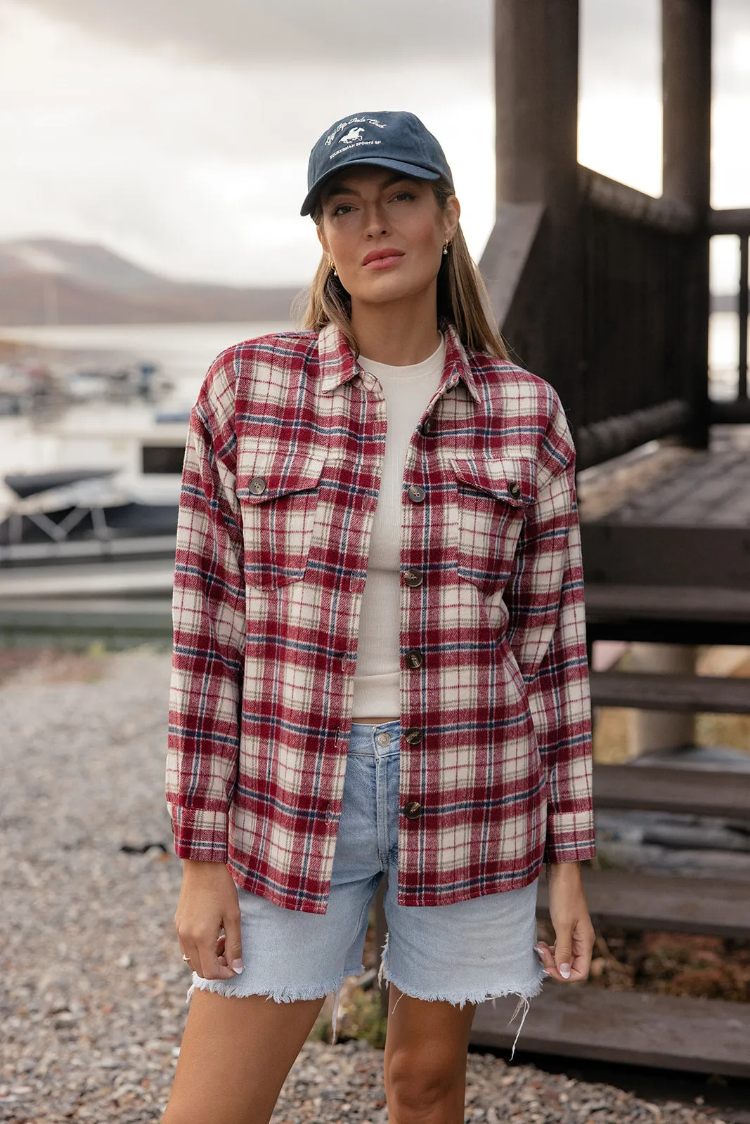 Heritage Plaid Shacket sold by Roolee
