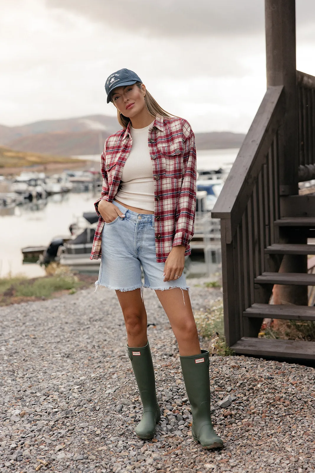 Heritage Plaid Shacket sold by Roolee product image thumbnail 2