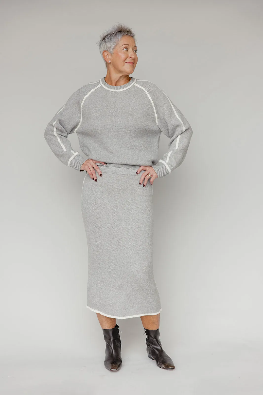 Everline Knit Skirt sold by Roolee product image thumbnail 5