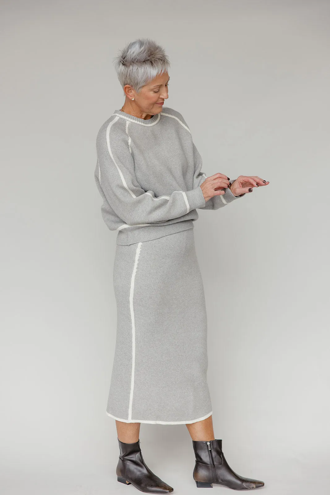 Everline Knit Skirt sold by Roolee product image thumbnail 4
