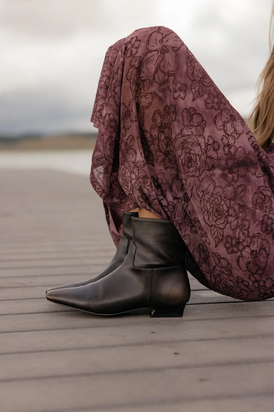 Free People Easy Does It Vegan Ankle Boots sold by Roolee