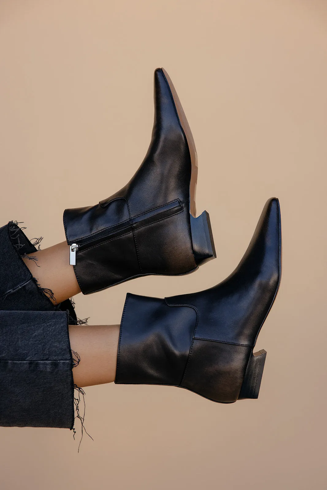 Free People Easy Does It Vegan Ankle Boots sold by Roolee product image thumbnail 2