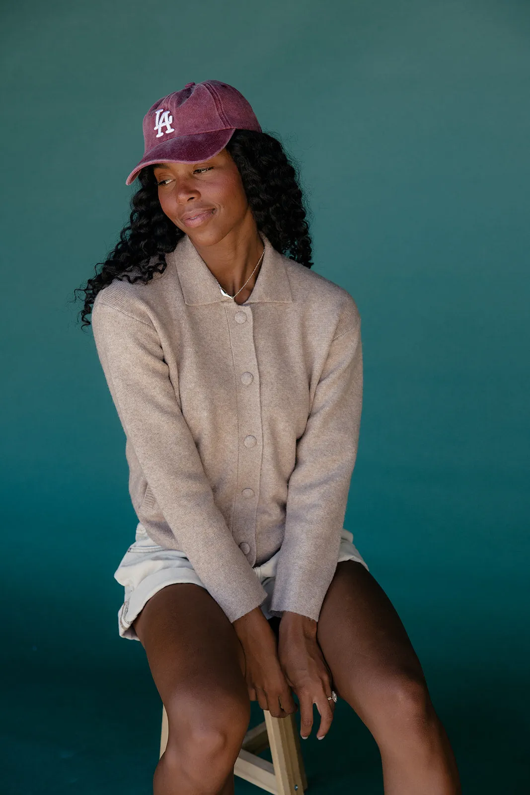 Briar Collared Cardigan sold by Roolee product image thumbnail 5