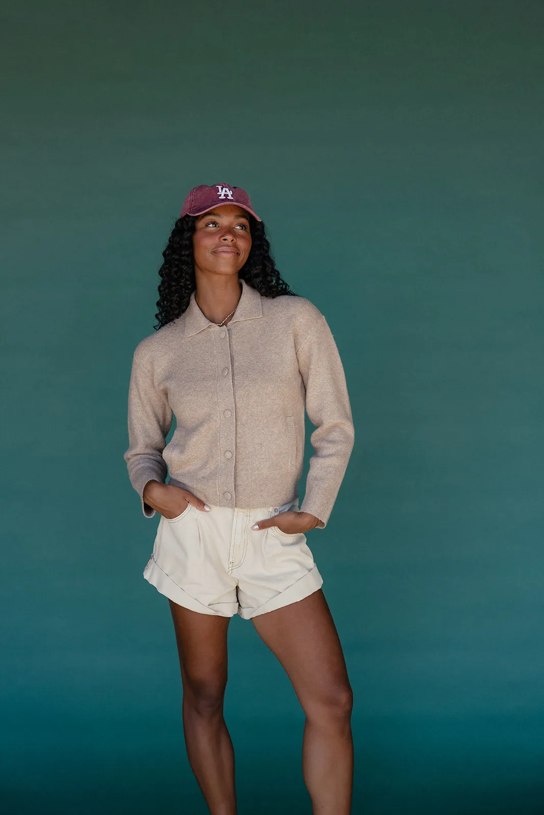 Briar Collared Cardigan sold by Roolee product image thumbnail 4