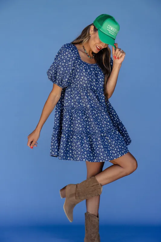 Skyline Floral Mini Dress made by Things Between