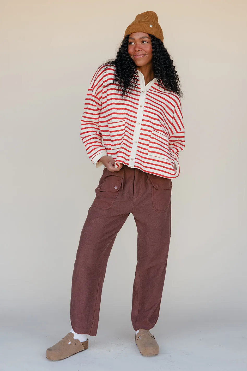 Come Around Collared Cardigan sold by Roolee product image thumbnail 2