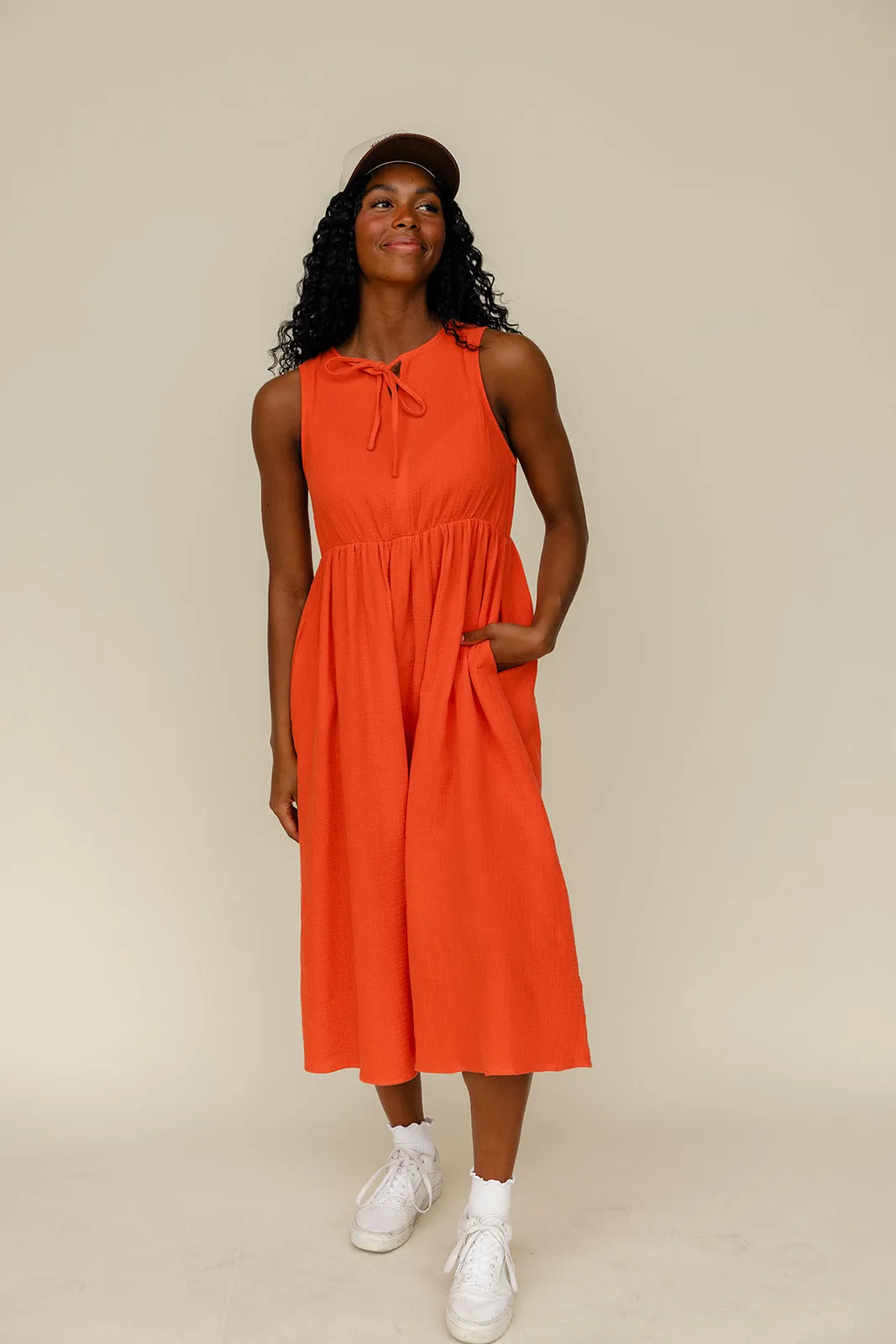 Marco Island Tie Dress sold by Roolee product image thumbnail 4