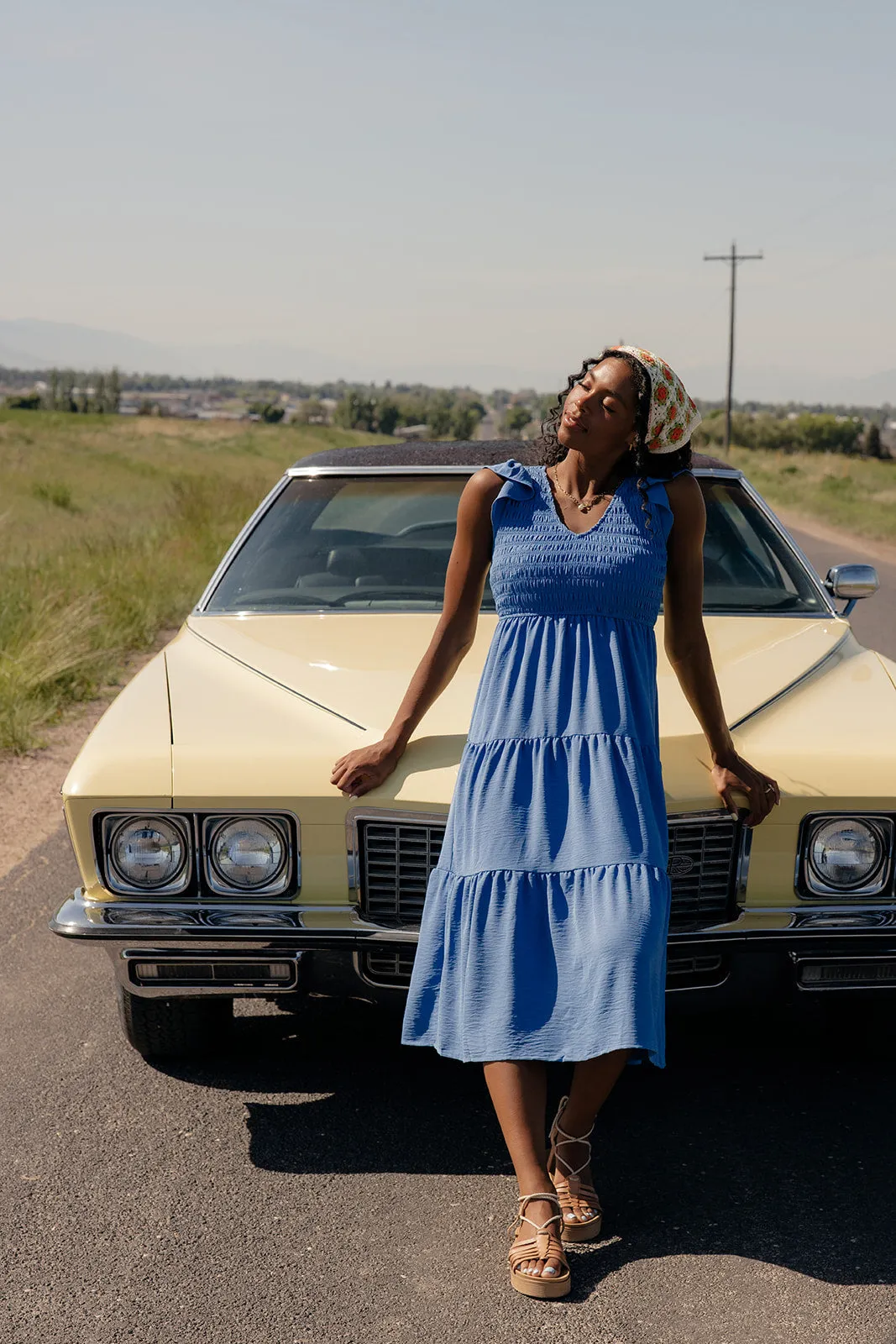 Kelsey Smocked Dress sold by Roolee product image thumbnail 3