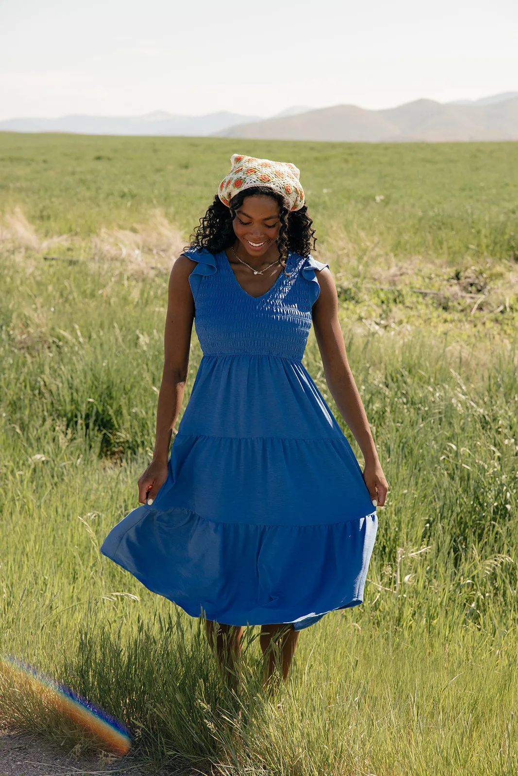 Kelsey Smocked Dress sold by Roolee product image thumbnail 4