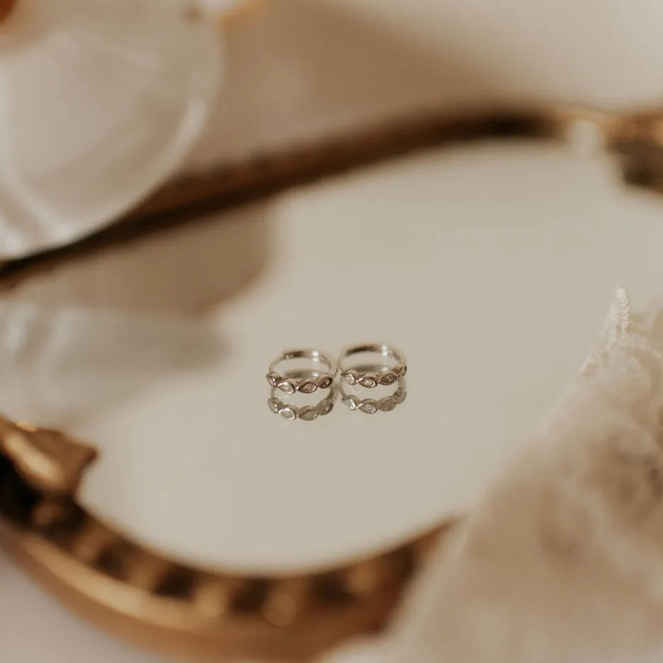 May Raindrop Hoops sold by Roolee product image thumbnail 3