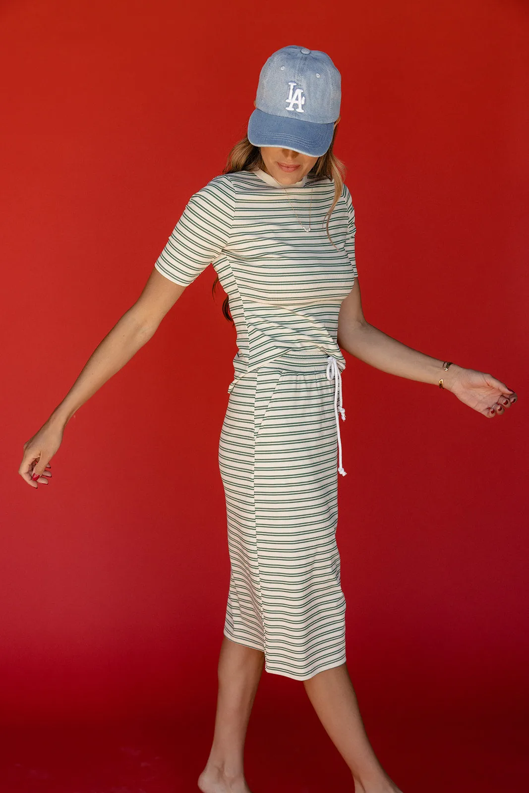 Myla Striped Tee sold by Roolee product image thumbnail 2