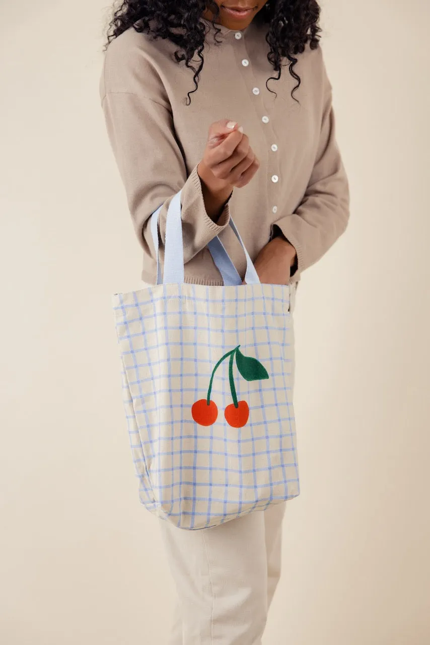 Very Cherry Pocket Tote sold by Roolee product image thumbnail 3