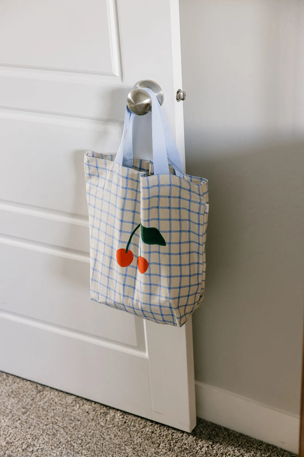 Very Cherry Pocket Tote sold by Roolee product image thumbnail 4