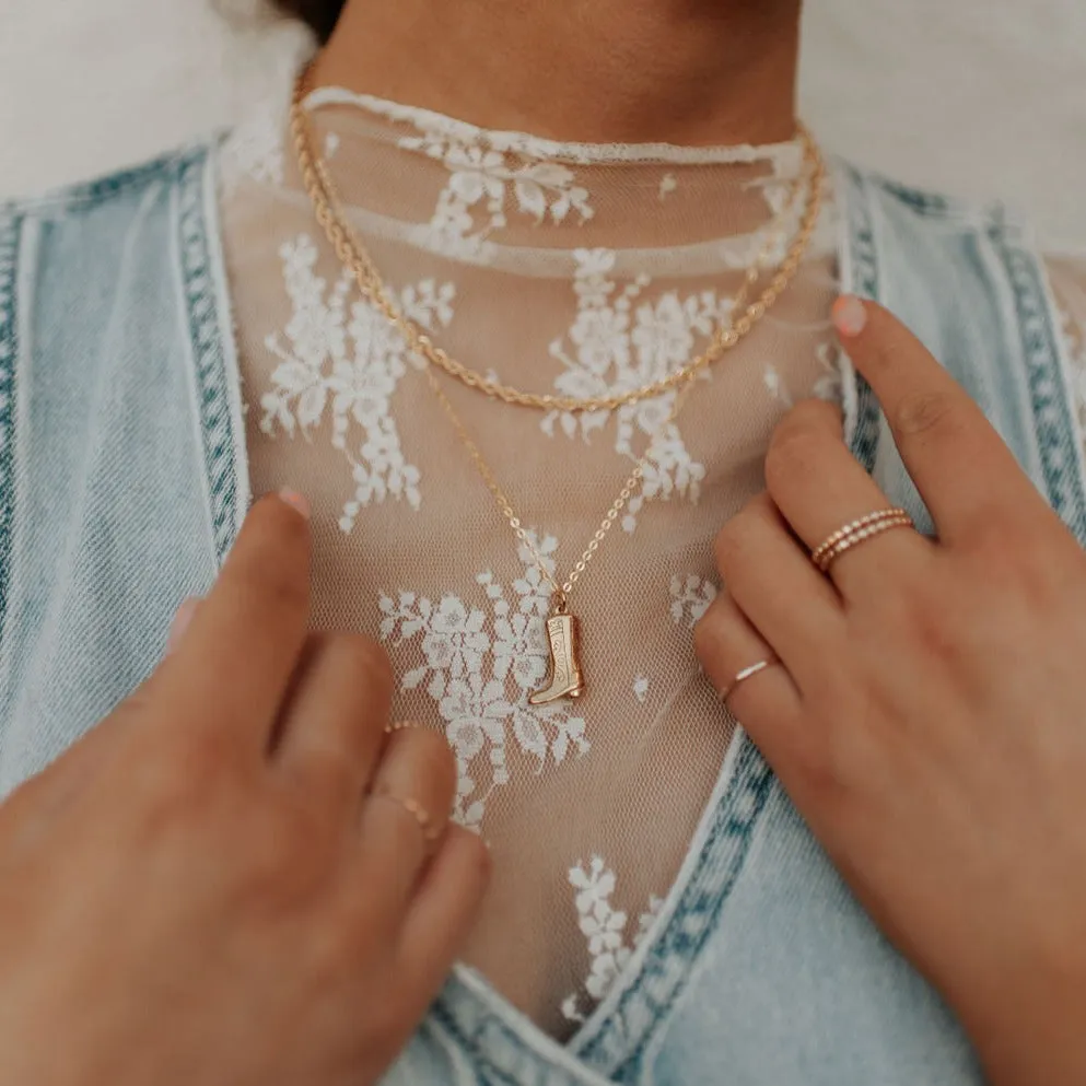 Dolly Boot Necklace sold by Roolee product image thumbnail 4