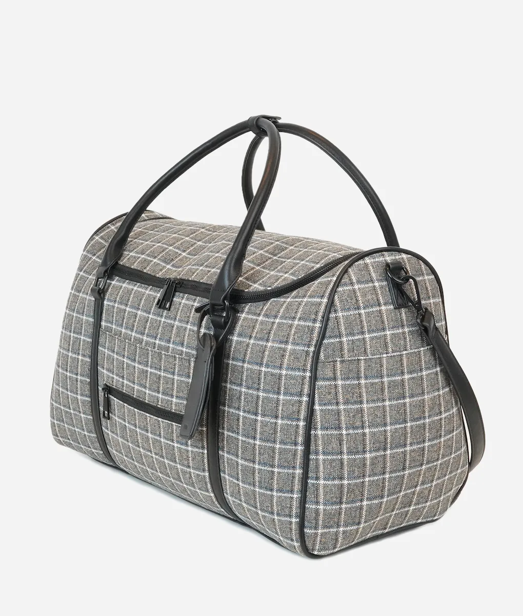 The Weekender - Plaid Tweed sold by Roolee product image thumbnail 4