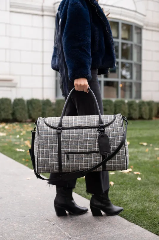 The Weekender - Plaid Tweed sold by Roolee
