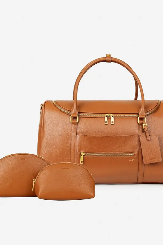 The Travel Bundle - Brown made by Fawn Design