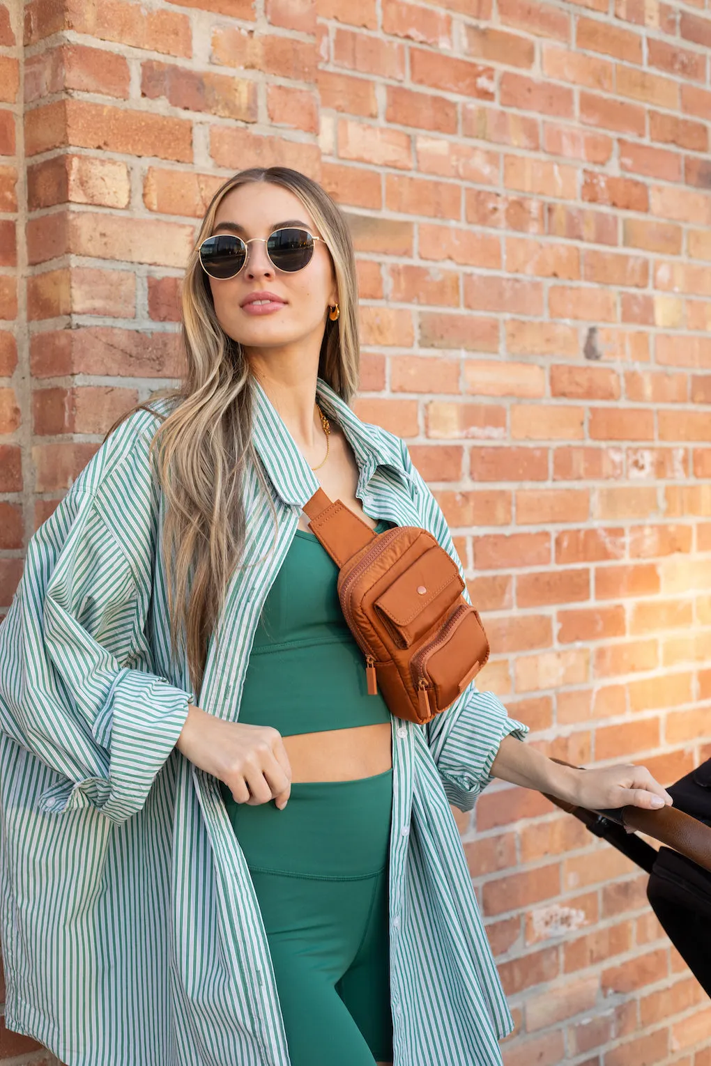 The Sling Bag - Brown sold by Roolee