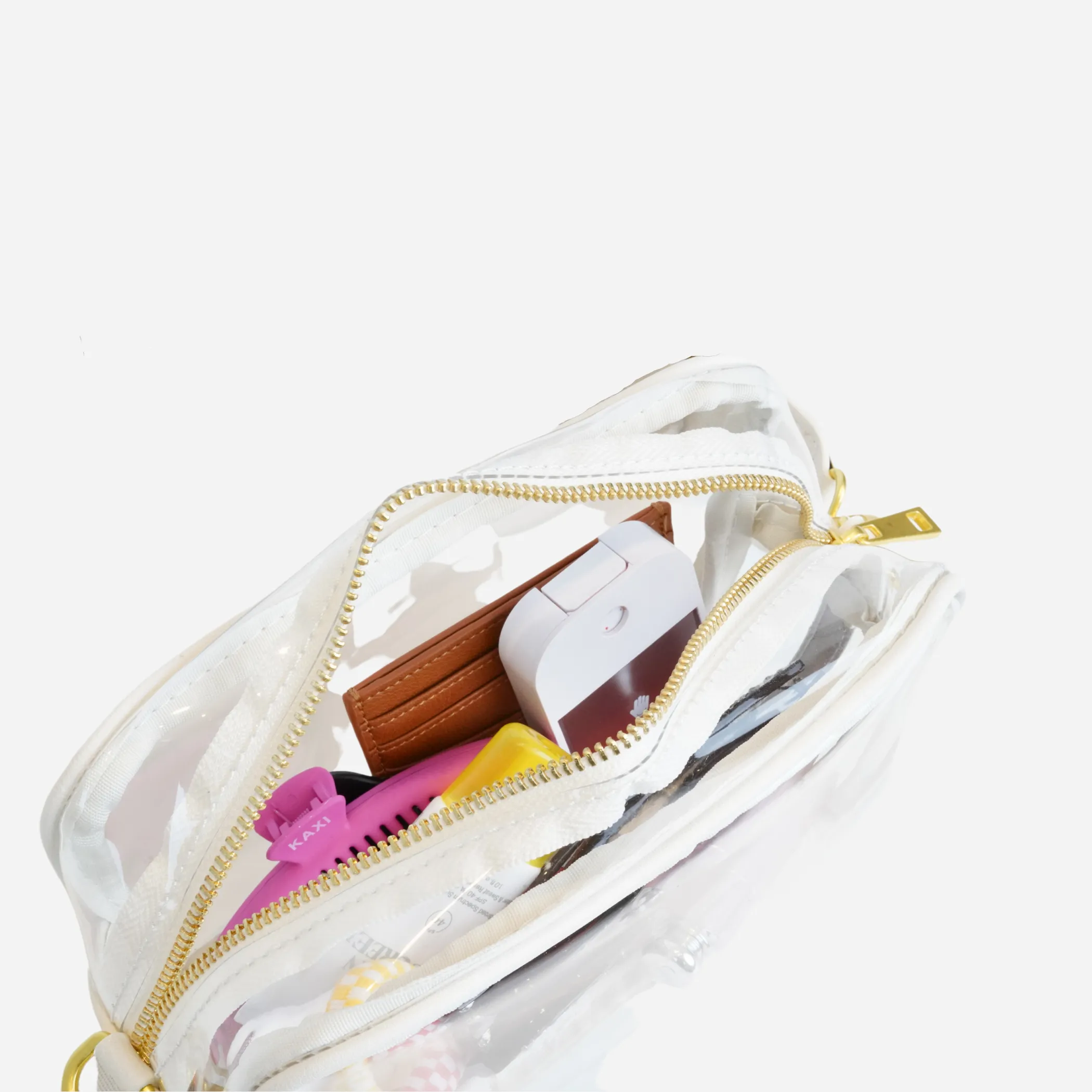 The Clear Crossbody - White sold by Roolee product image thumbnail 5