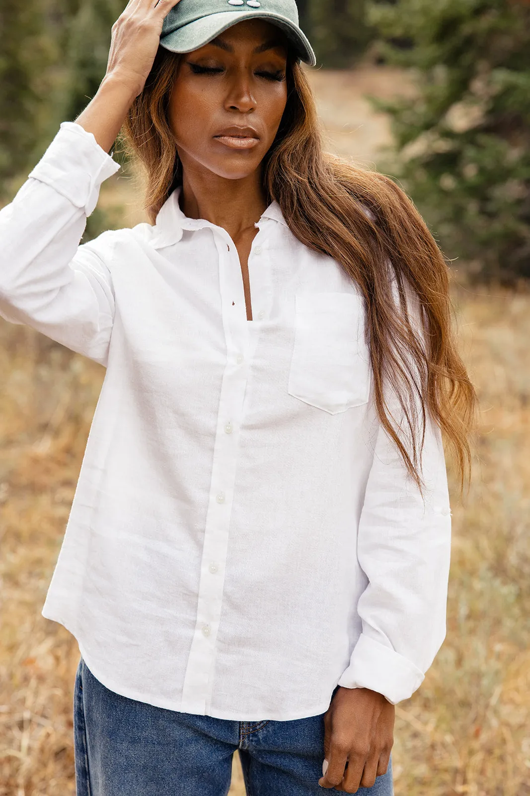 First Times Linen Button-Up sold by Roolee product image thumbnail 5