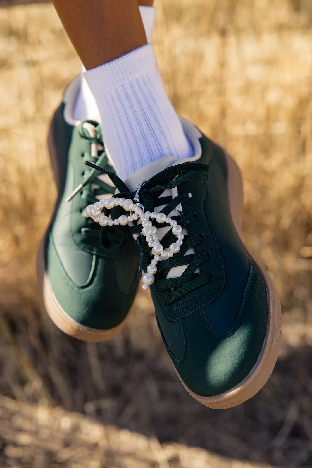 Large Pearl Bow Shoe Charm sold by Roolee product image thumbnail 2