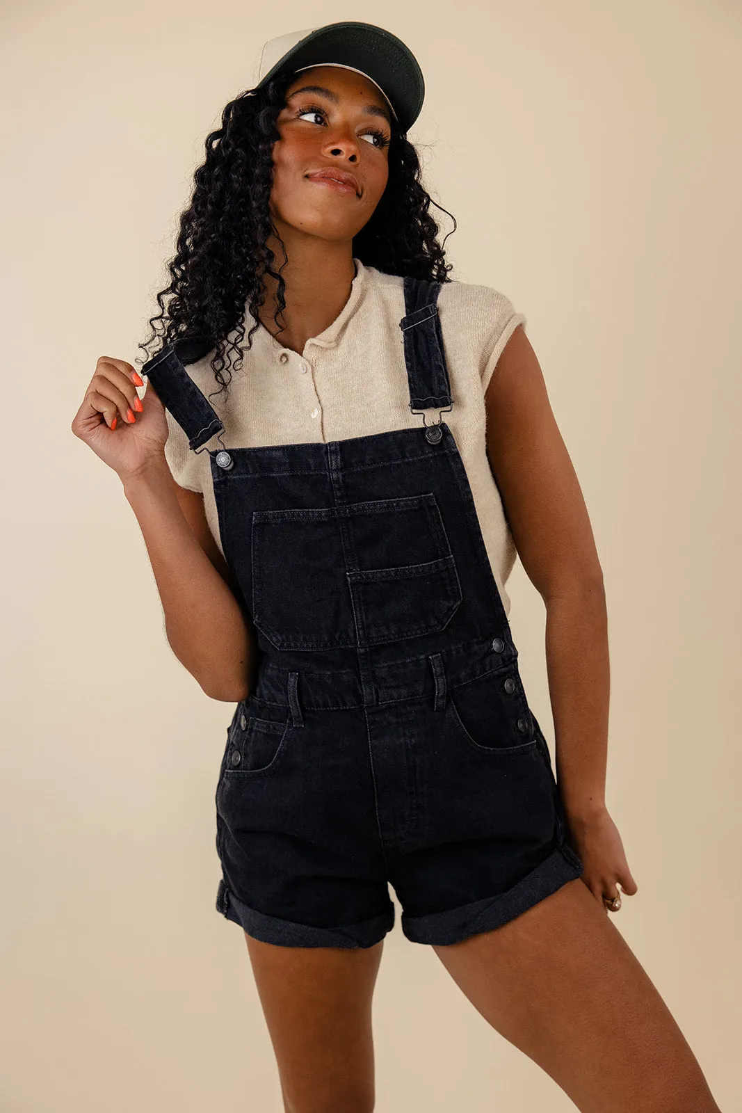 Free People Ziggy Shortalls sold by Roolee