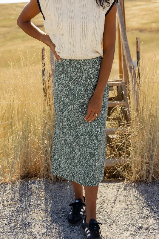 Tiny Perfect Things Midi Skirt made by BE COOL