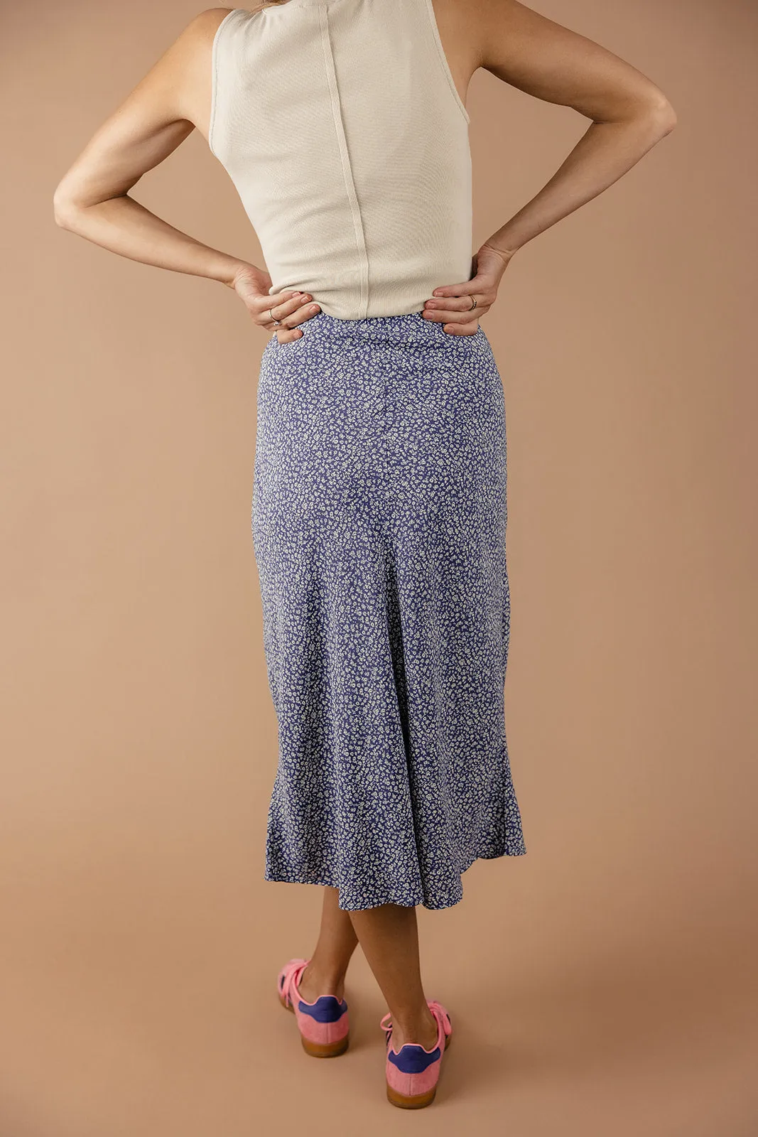 Tiny Perfect Things Midi Skirt sold by Roolee product image thumbnail 4