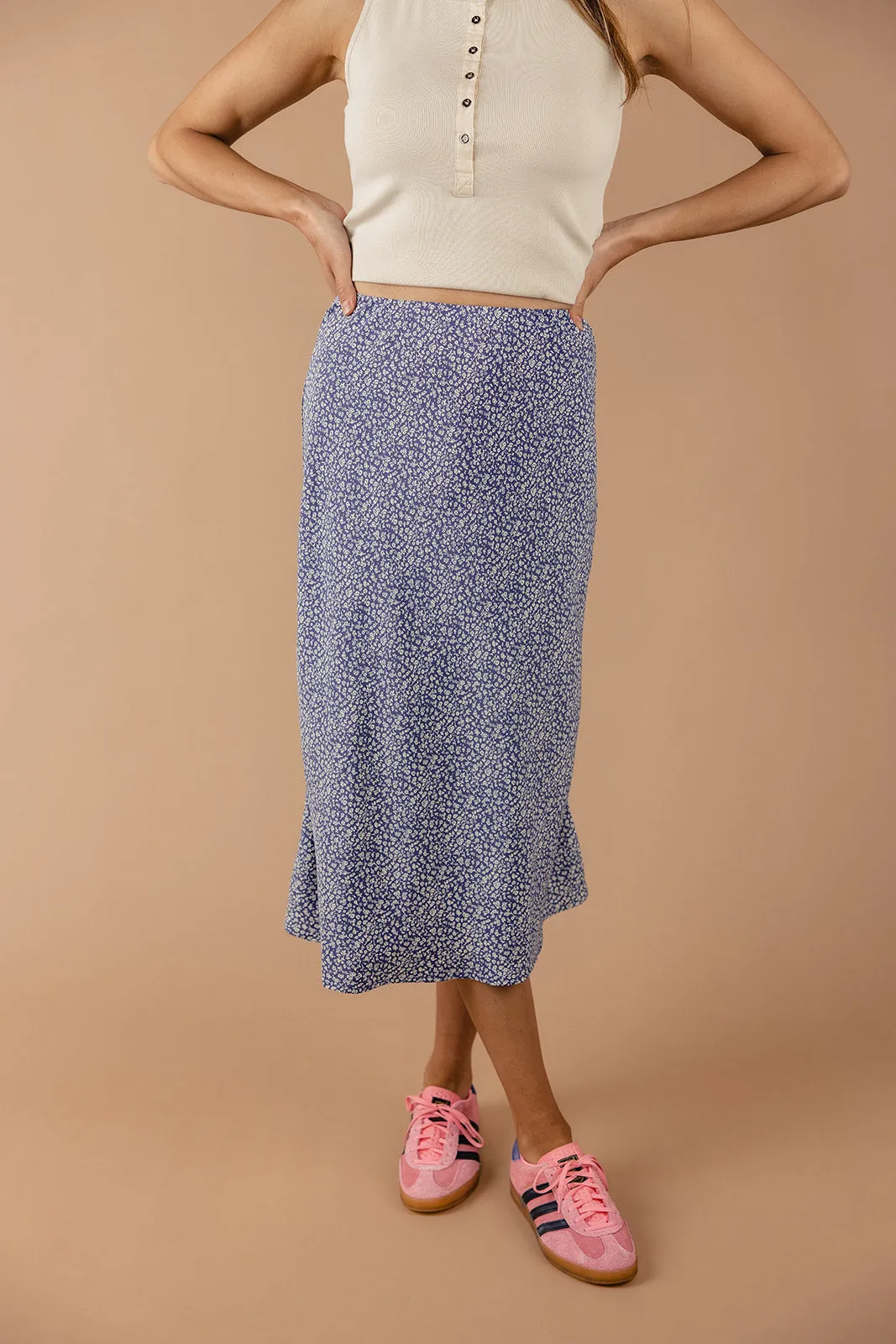 Tiny Perfect Things Midi Skirt sold by Roolee product image thumbnail 3