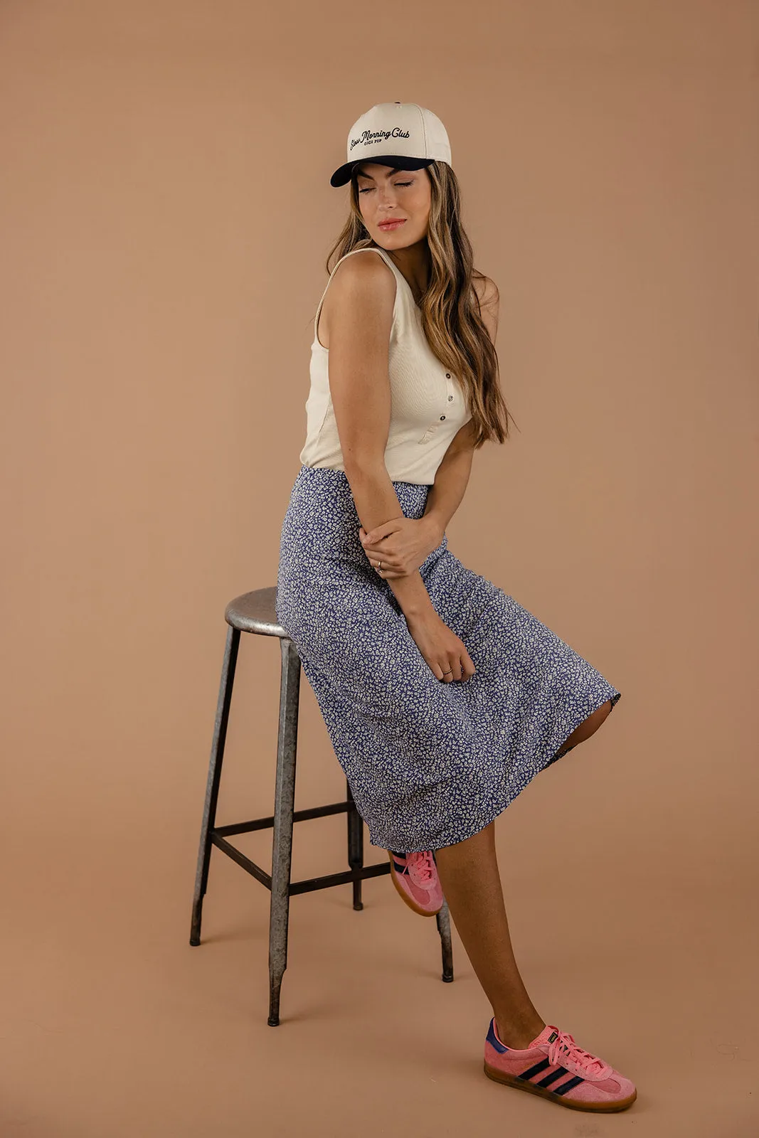 Tiny Perfect Things Midi Skirt sold by Roolee product image thumbnail 5