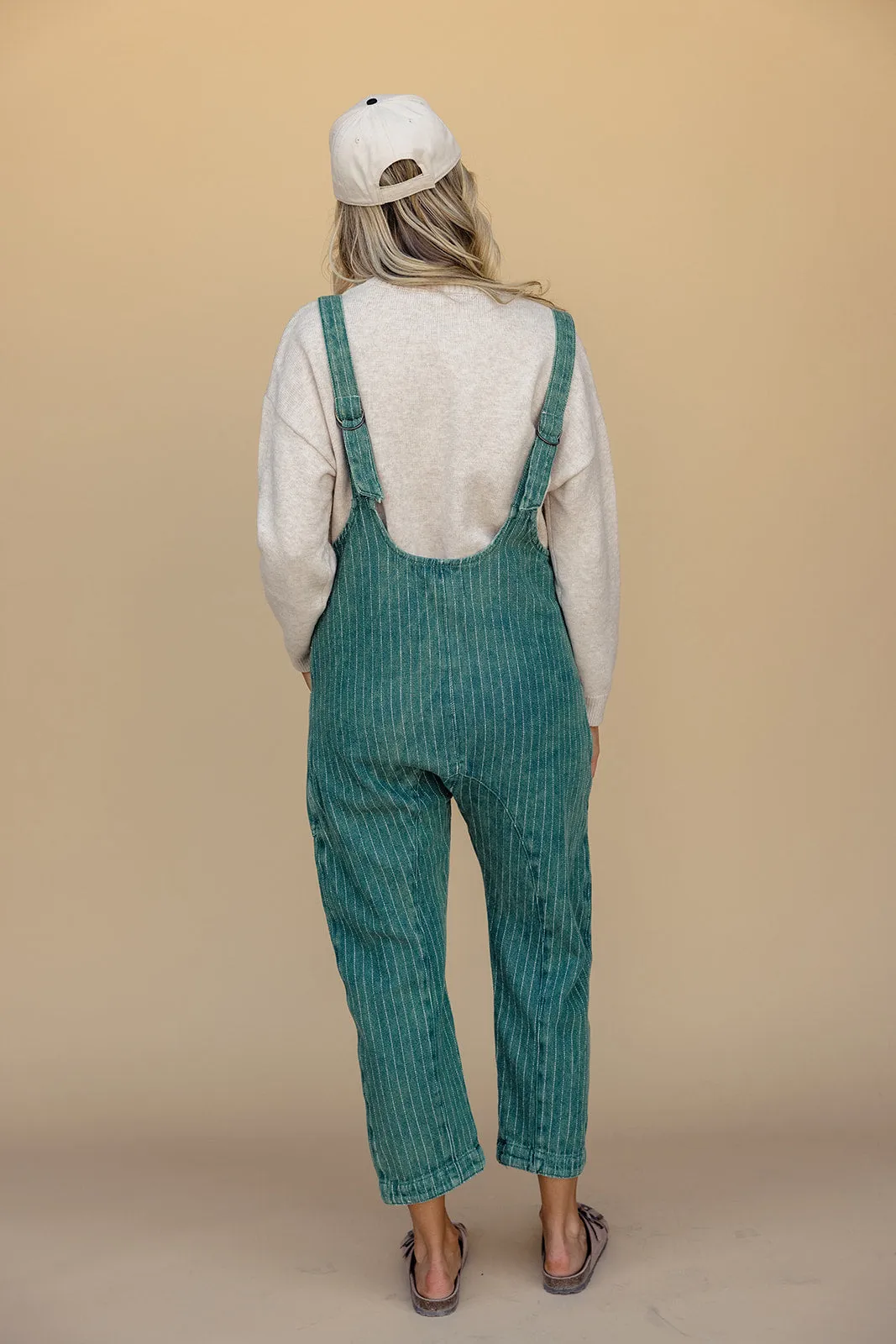 Free People High Roller Railroad Jumpsuit sold by Roolee product image thumbnail 4