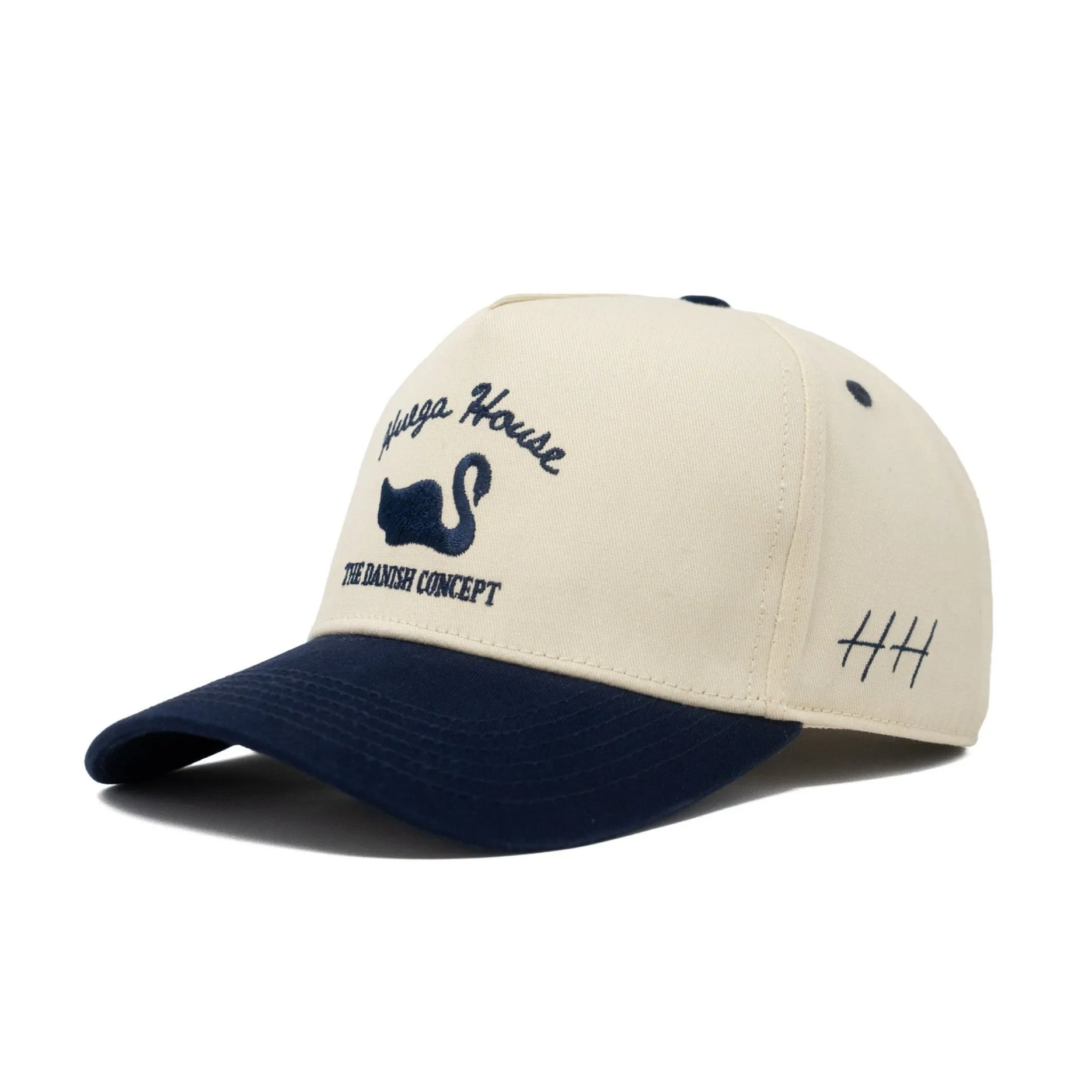 Vintage Swan | Navy & Natural Hat sold by Roolee product image thumbnail 2