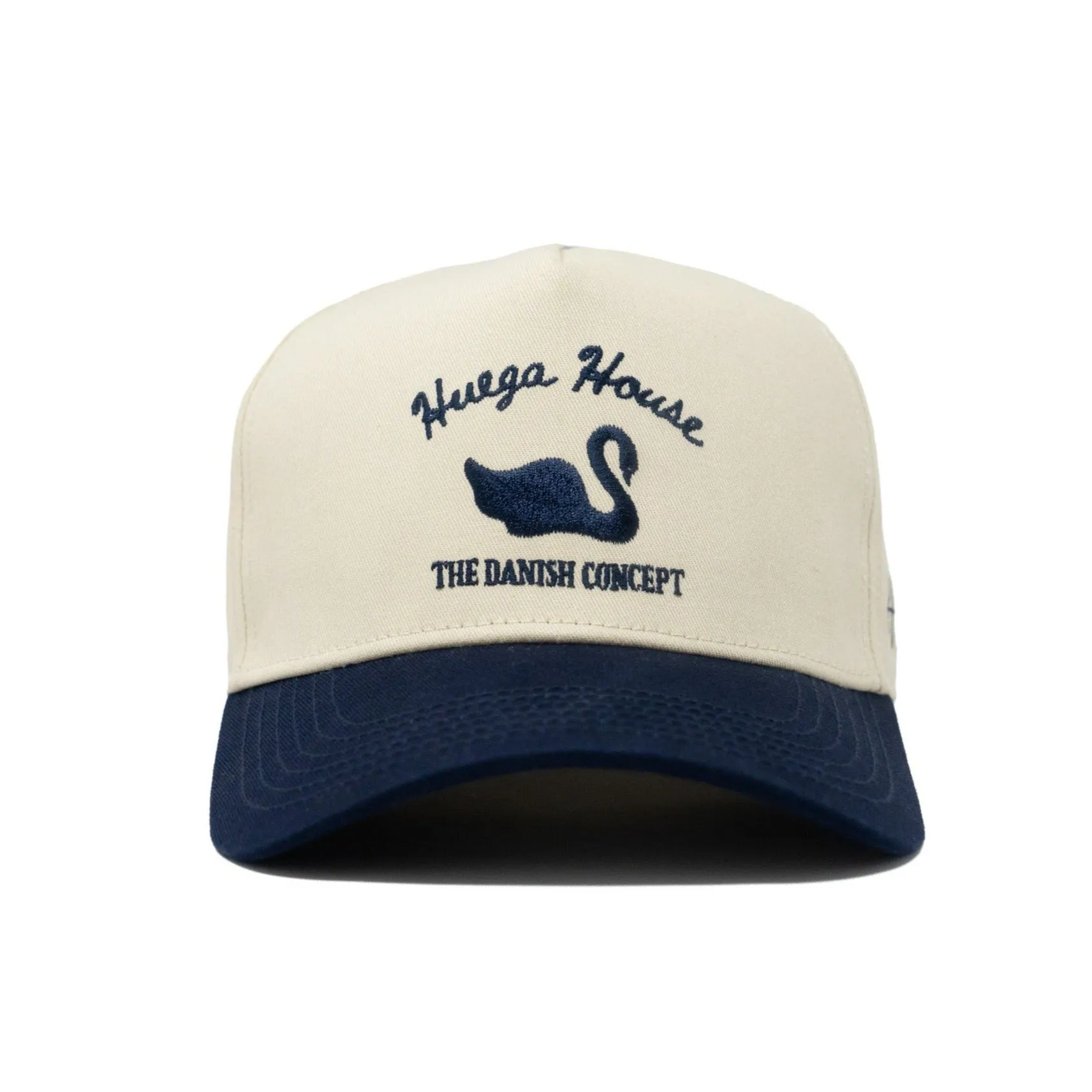 Vintage Swan | Navy & Natural Hat sold by Roolee