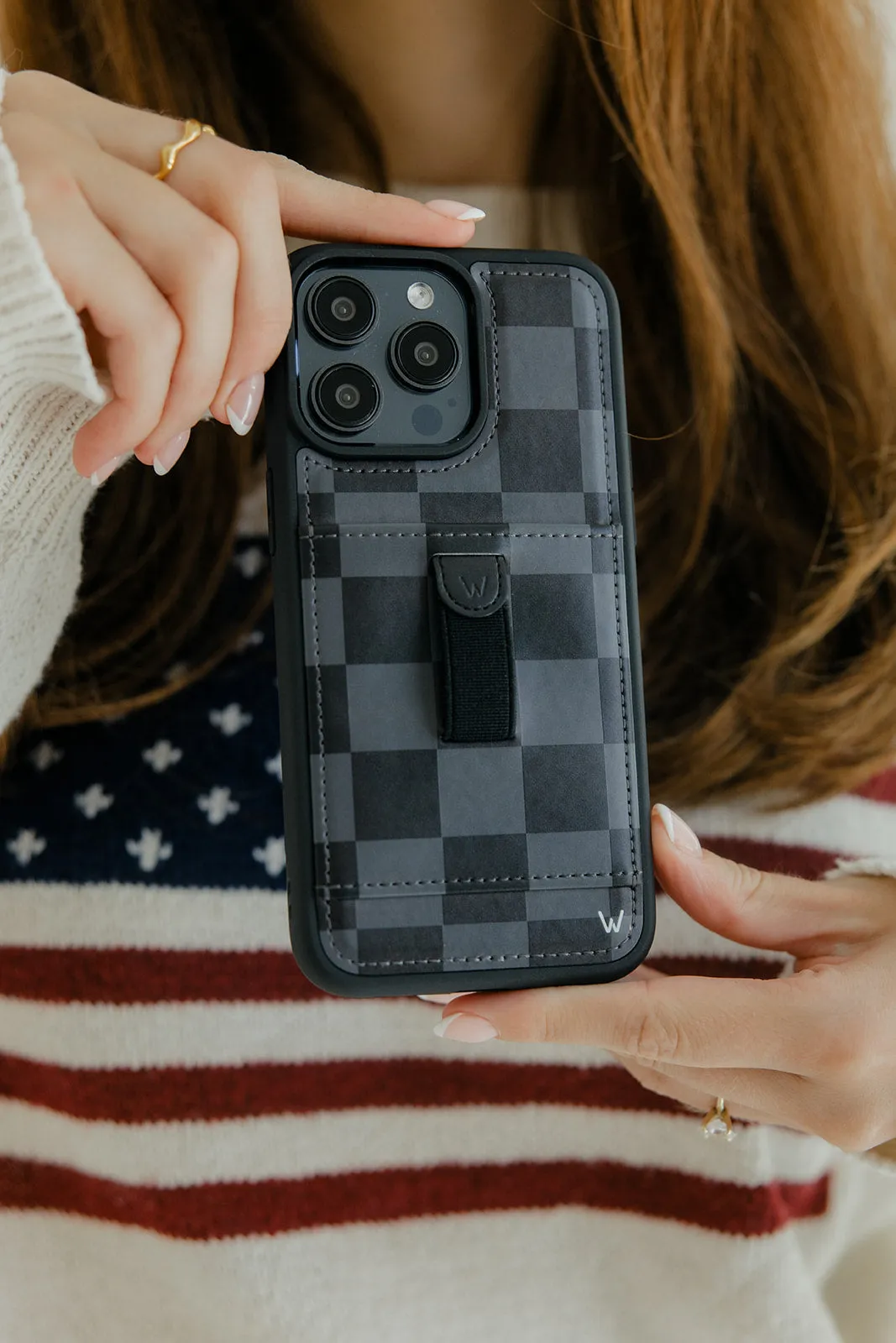 Midnight Check Loop Case sold by Roolee product image thumbnail 3