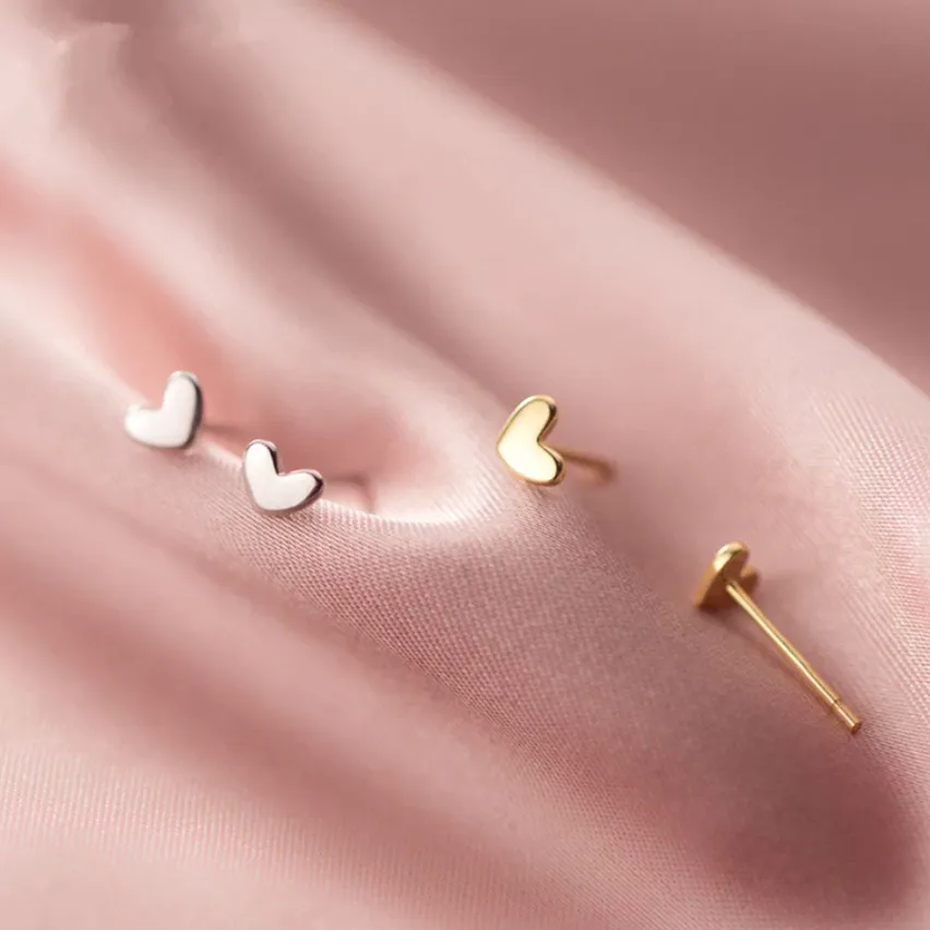 Mini Heart Studs sold by Roolee