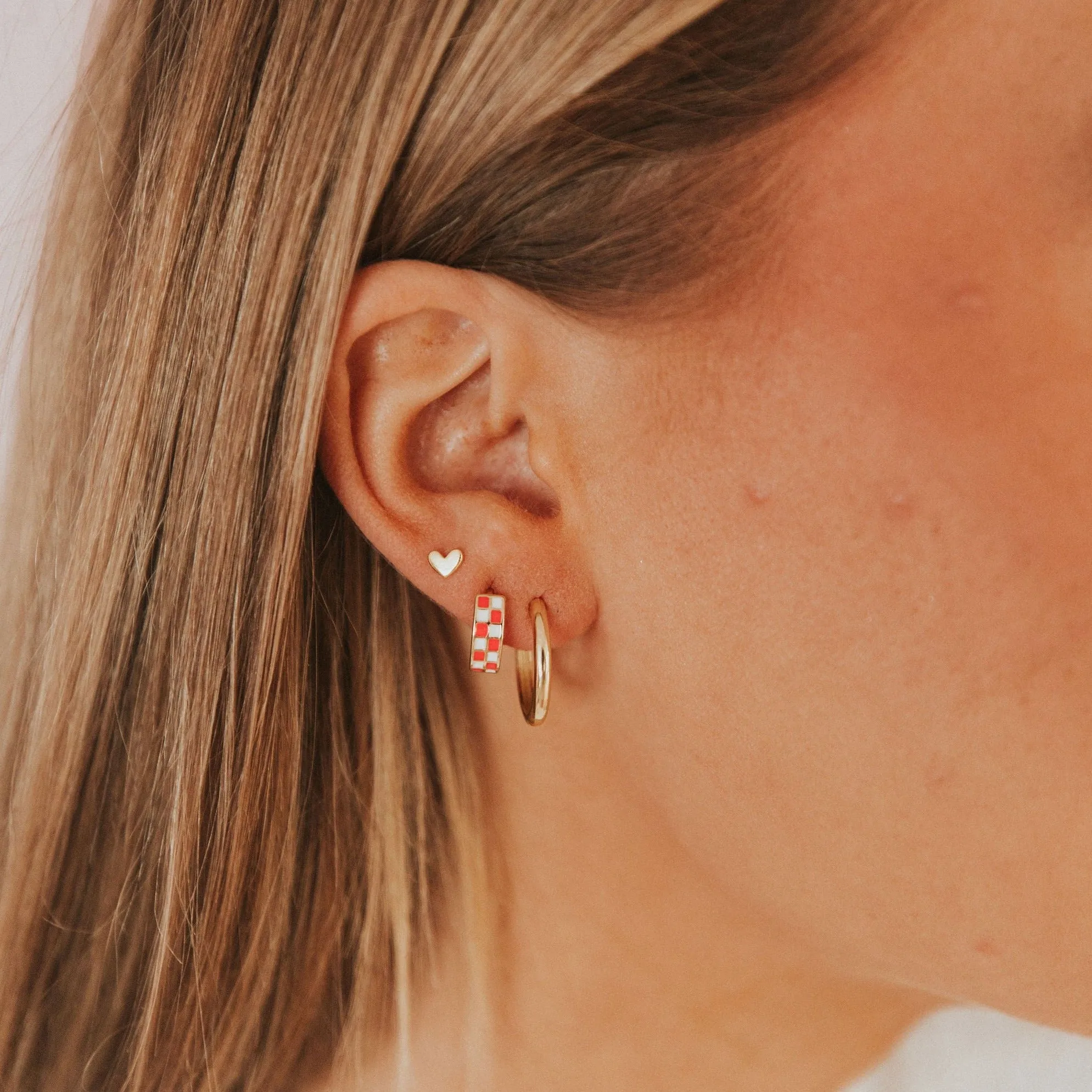 Mini Heart Studs sold by Roolee product image thumbnail 2