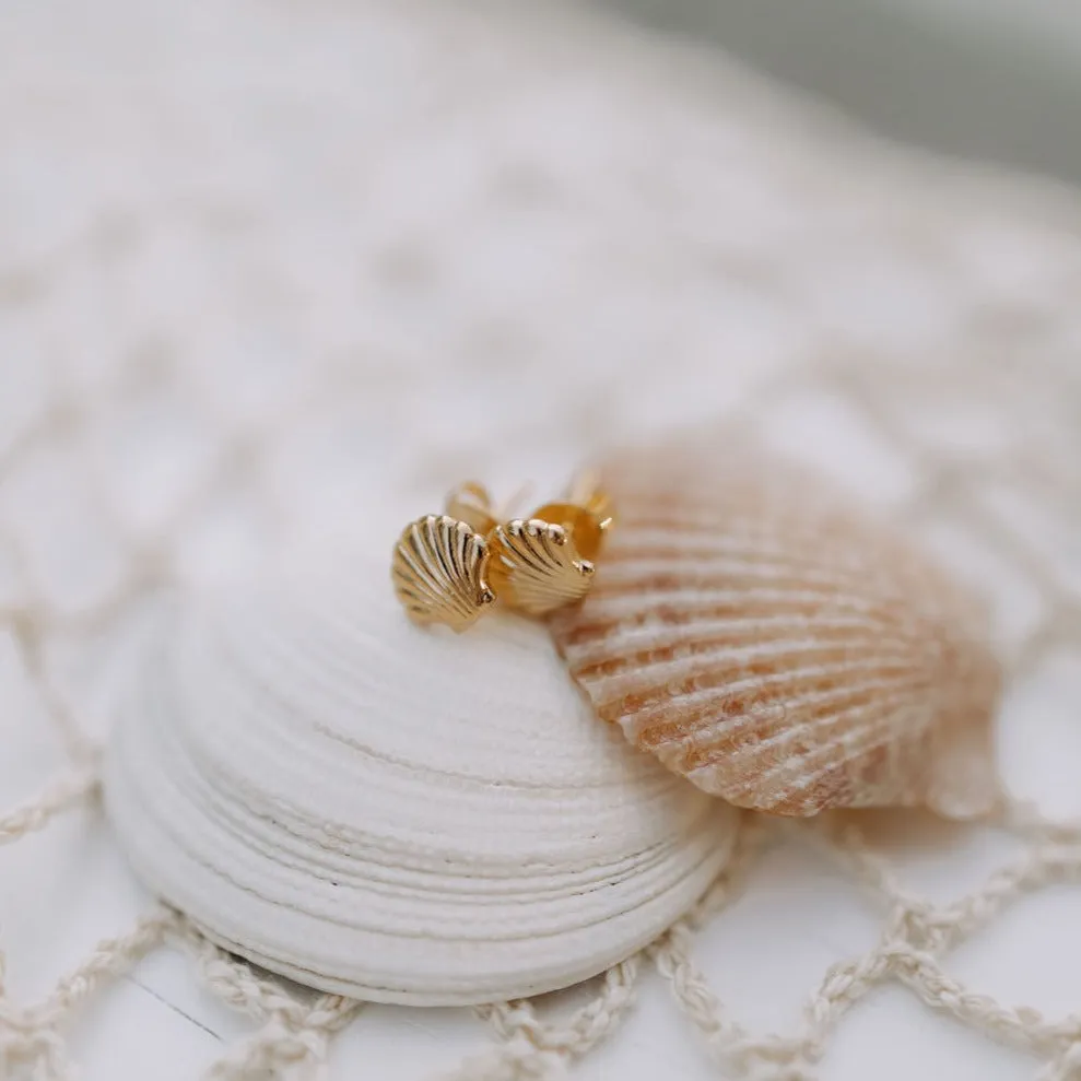 Sea Shell Studs sold by Roolee product image thumbnail 2