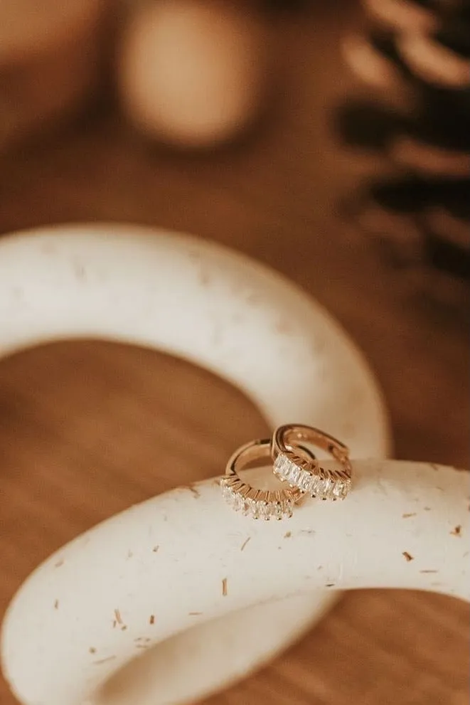 Ivy Diamond Hoops sold by Roolee product image thumbnail 5