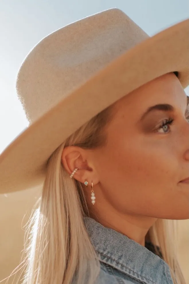 Catalina Pearl Earrings sold by Roolee product image thumbnail 4