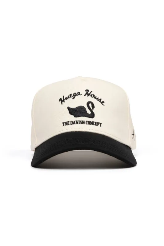Vintage Swan | Black & Natural Hat sold by Roolee