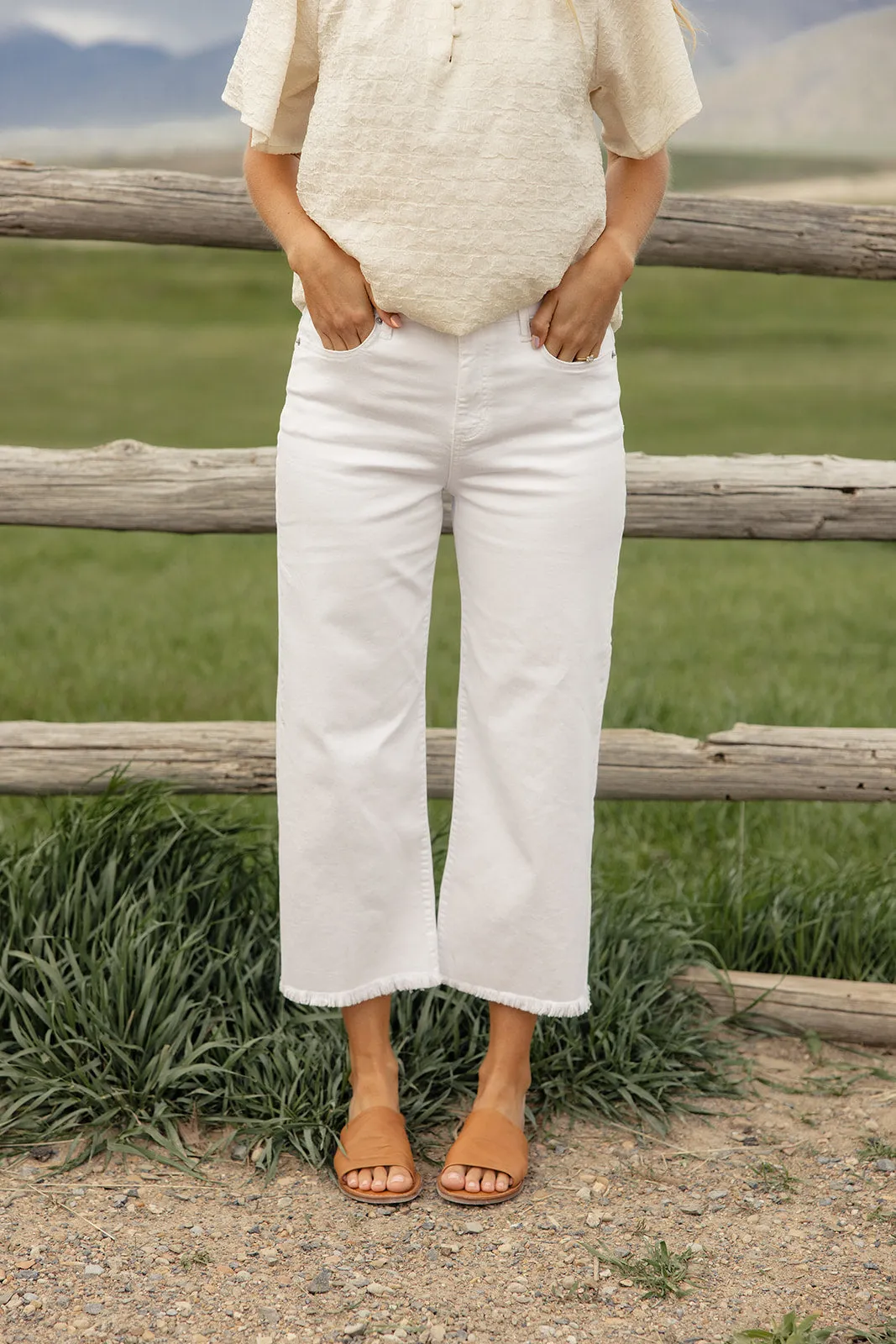 Peter High Rise Wide Leg Pants sold by Roolee