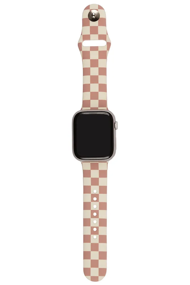 Blush Check Apple Watch Band sold by Roolee product image thumbnail 3