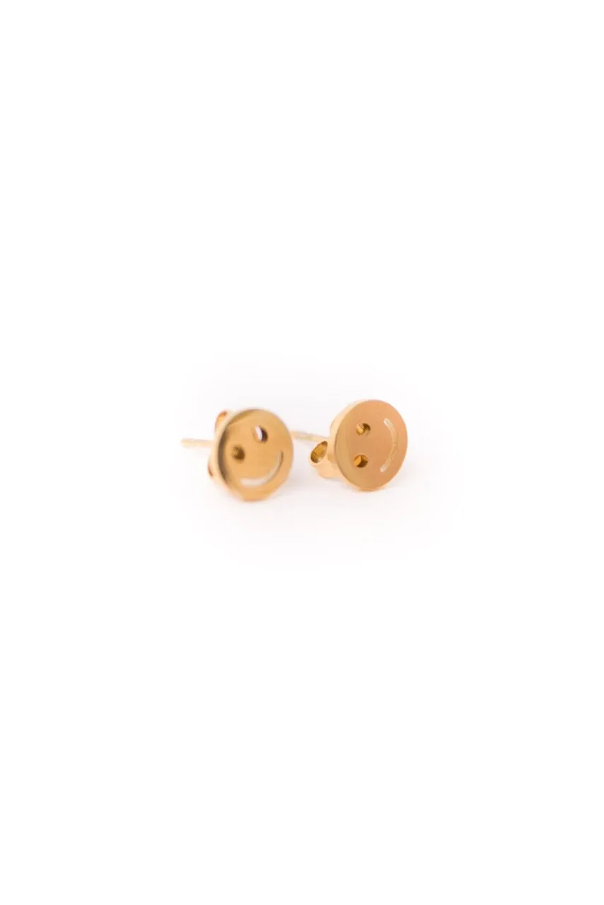 ROOLEE Smiley Face Earrings sold by Roolee product image thumbnail 2