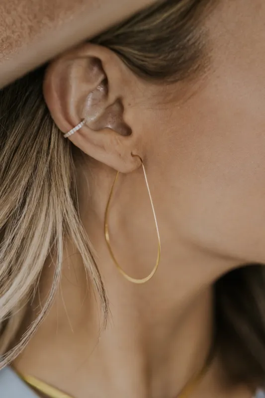 ROOLEE First Love Hoop Earrings made by Roolee
