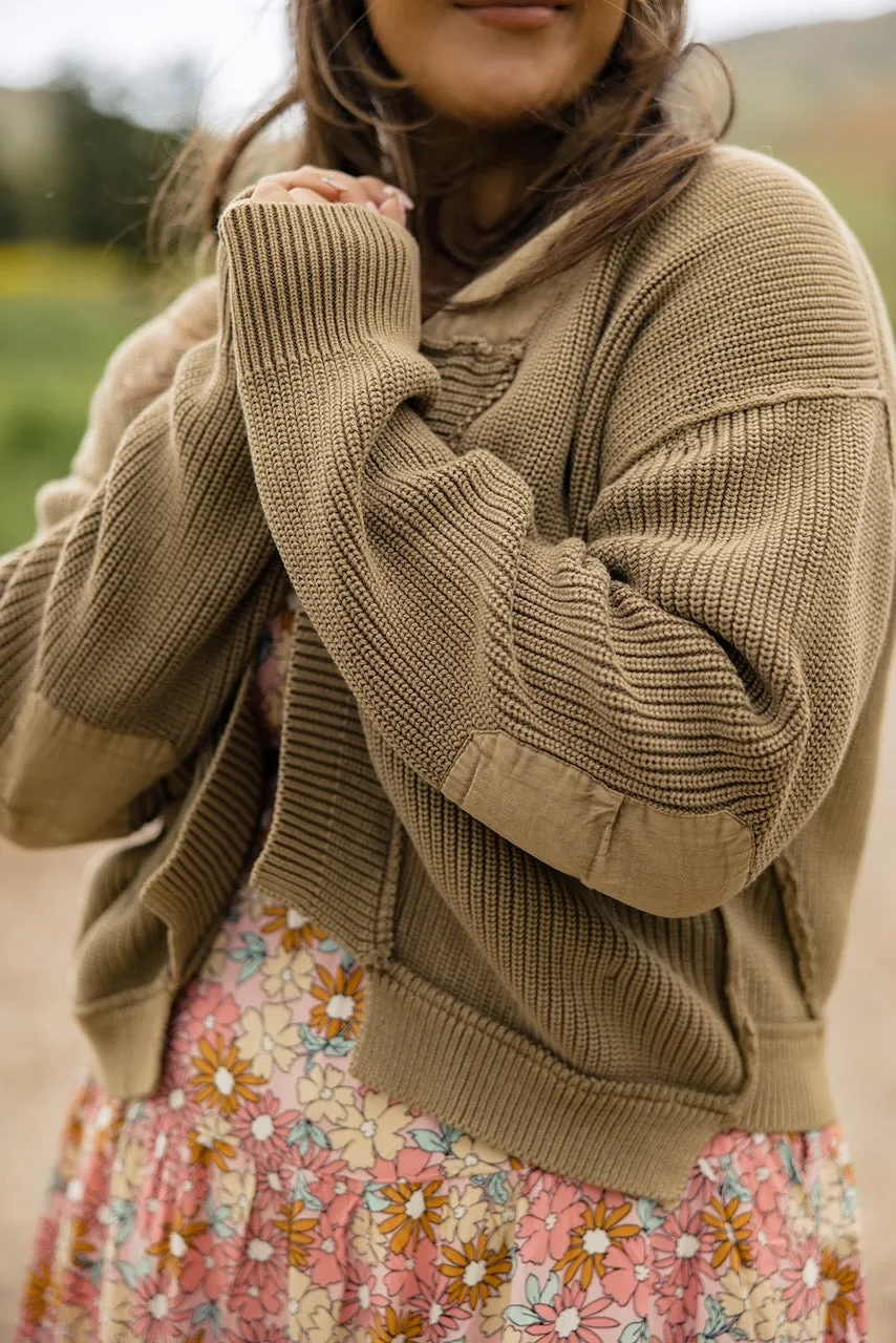 Free People Worn Thru Surplus Cardi sold by Roolee product image thumbnail 4