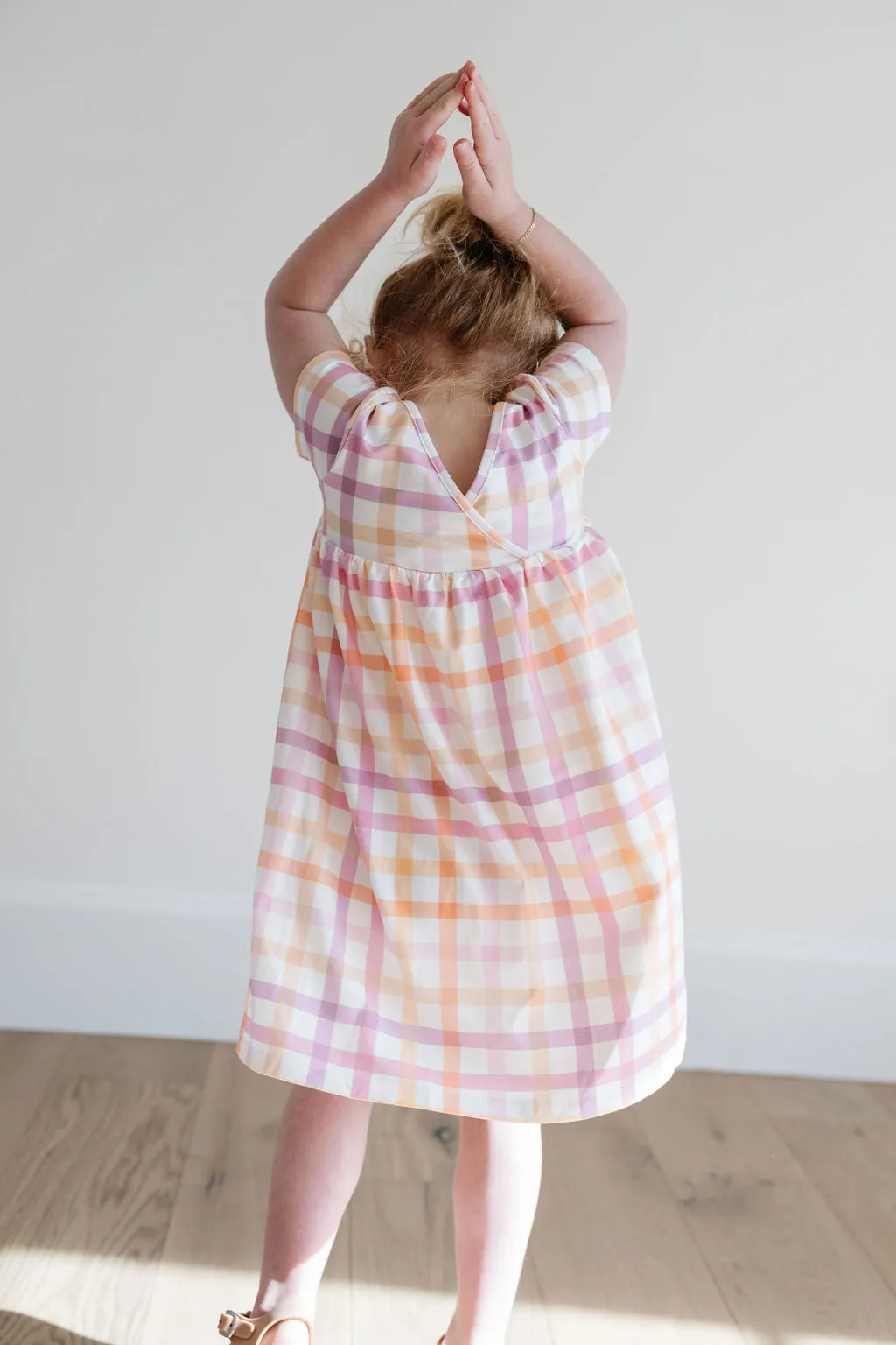 Crosstop Dress in Hopscotch sold by Roolee product image thumbnail 3