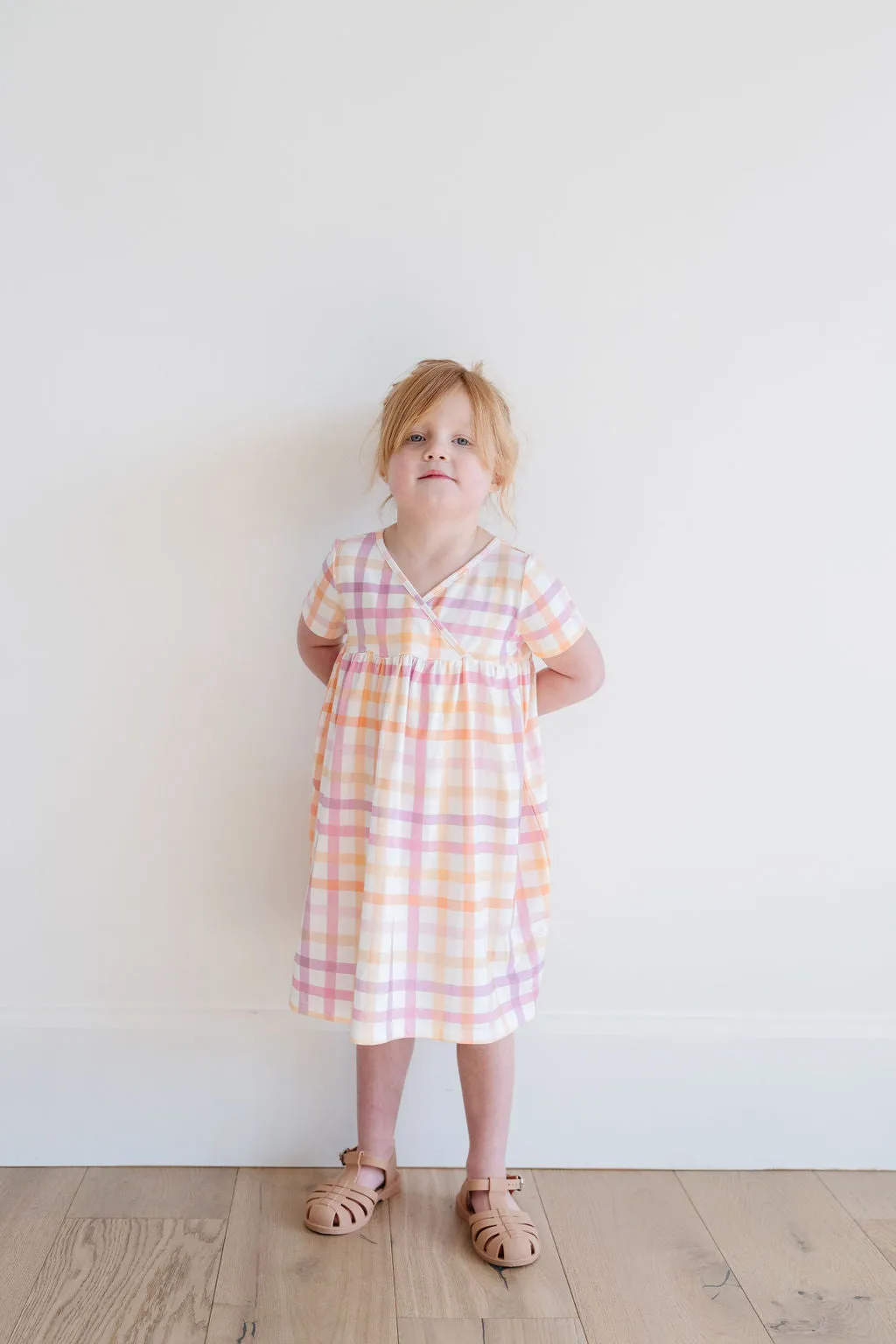 Crosstop Dress in Hopscotch sold by Roolee