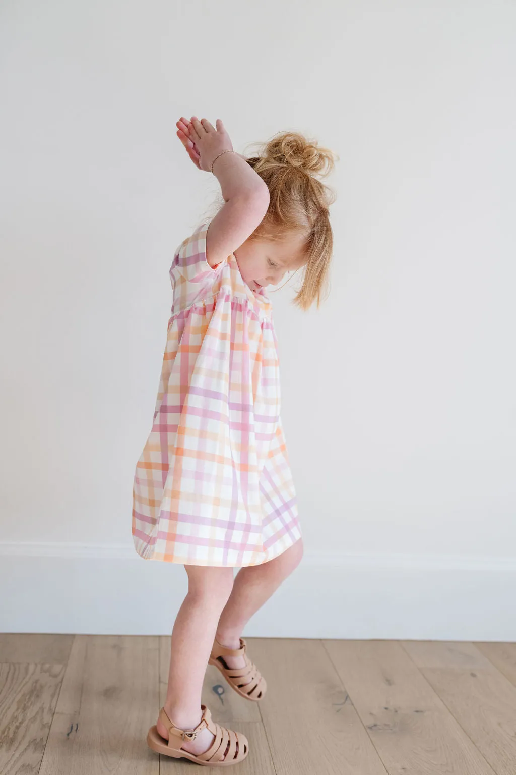Crosstop Dress in Hopscotch sold by Roolee product image thumbnail 2