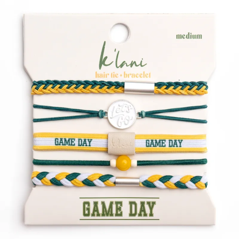 Game Day Green / Yellow made by Roolee